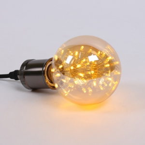 LED 에디슨전구 눈꽃 볼전구 G95 2W 카페조명