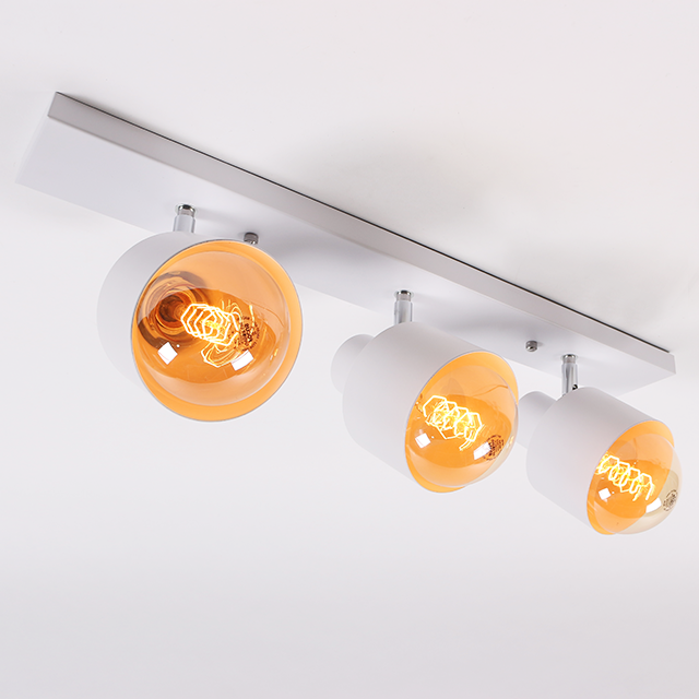 LED주방등 화이트 포포 직부 3등 식탁등 인테리어조명