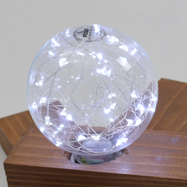 LED에디슨전구 카오스 은하수 G80 1.5W 투명 무드등 LED볼전구